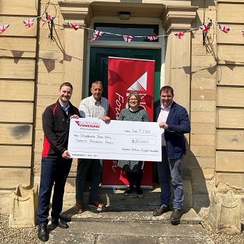 Newbrough residents receiving funds from Northern Powergrid Foundation
