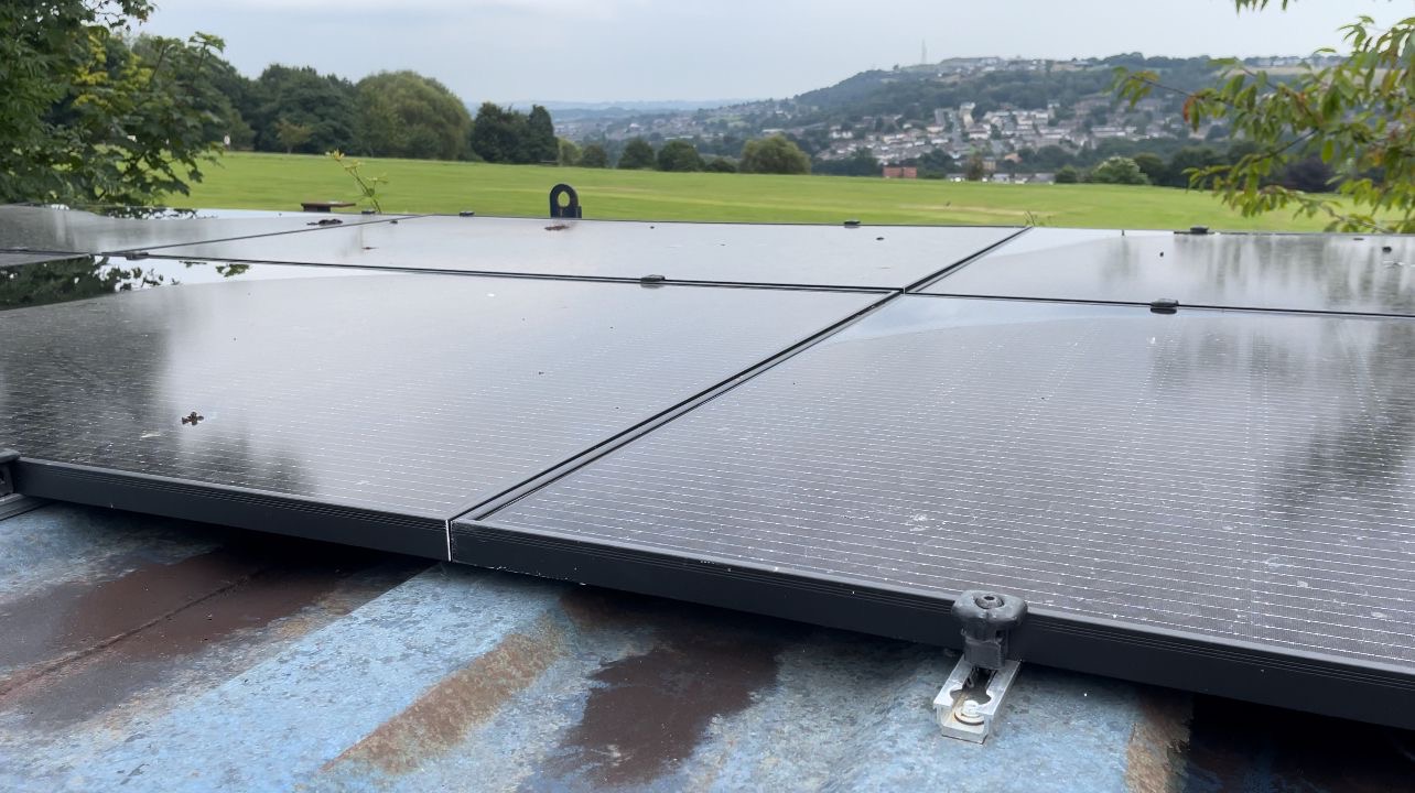 Solar panels at Northcliffe Nurseries funded by Northern Powergrid Foundation