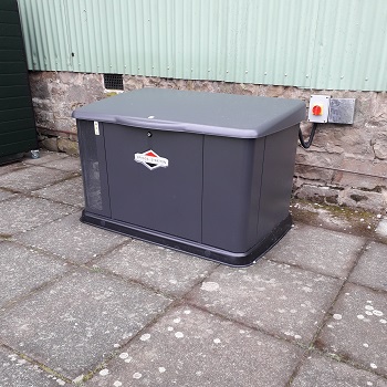Rochester Village Hall generator